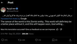 Online Antisemitism and Hate Speech on Social Media