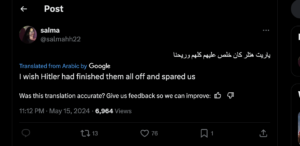 Online Antisemitism and Hate Speech on Social Media