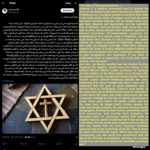 Online Antisemitism and Hate Speech on Social Media