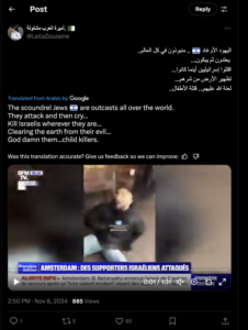 Online Antisemitism and Hate Speech on Social Media